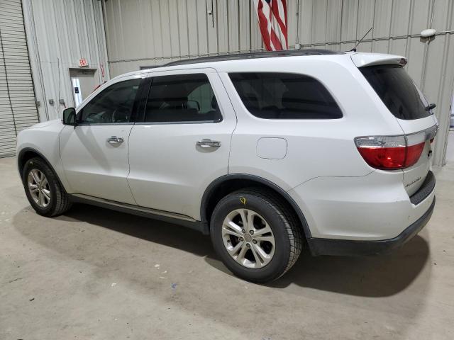 1C4RDHDG7DC608362 - 2013 DODGE DURANGO CREW WHITE photo 2