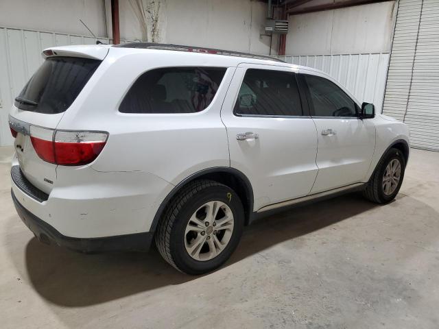 1C4RDHDG7DC608362 - 2013 DODGE DURANGO CREW WHITE photo 3