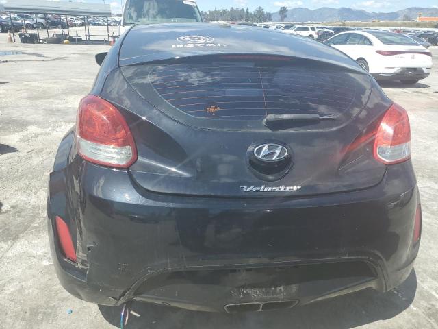 KMHTC6AD2CU057477 - 2012 HYUNDAI VELOSTER BLACK photo 6