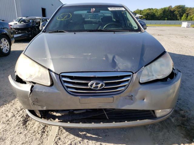 KMHDU4ADXAU133627 - 2010 HYUNDAI ELANTRA BLUE GRAY photo 5