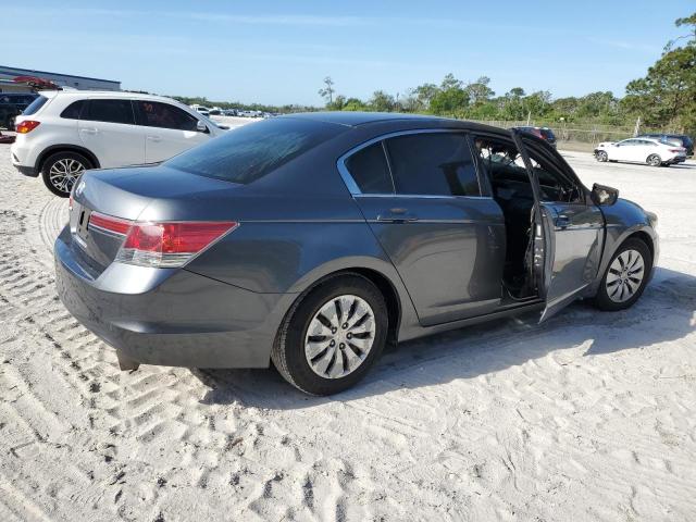 1HGCP2F33CA158645 - 2012 HONDA ACCORD LX GRAY photo 3