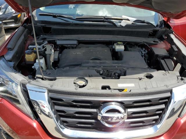 5N1DR2MNXKC588513 - 2019 NISSAN PATHFINDER S 红色 照片 12