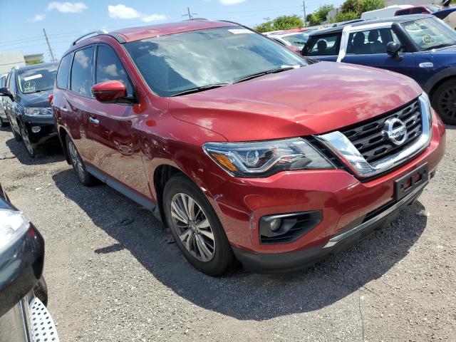5N1DR2MNXKC588513 - 2019 NISSAN PATHFINDER S 红色 照片 4