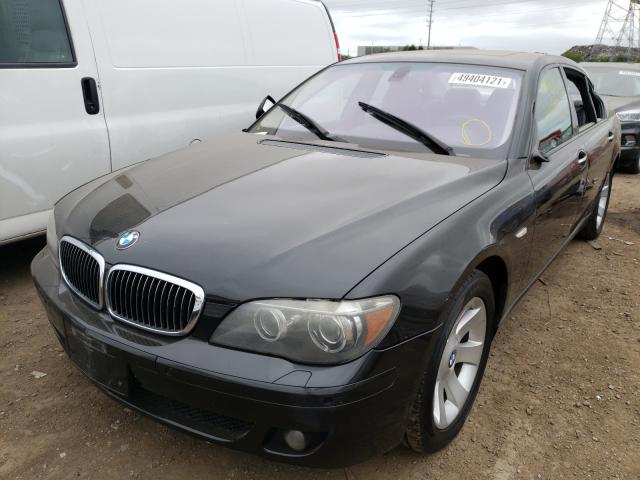 WBAHN83577DT68895 - 2007 BMW 750 BLACK photo 2