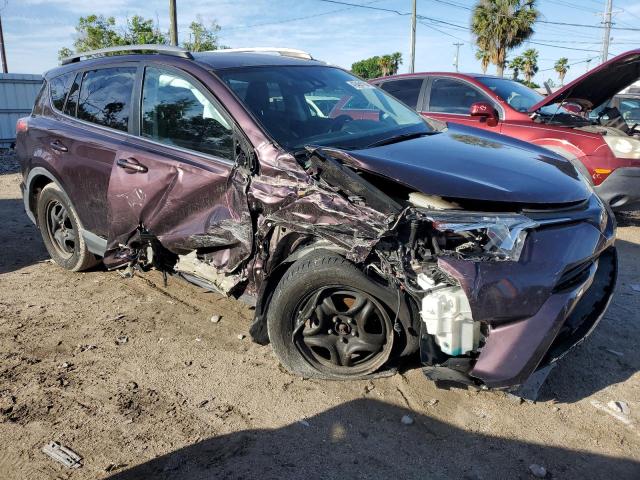 2T3ZFREV9JW433974 - 2018 TOYOTA RAV4 LE MAROON photo 4