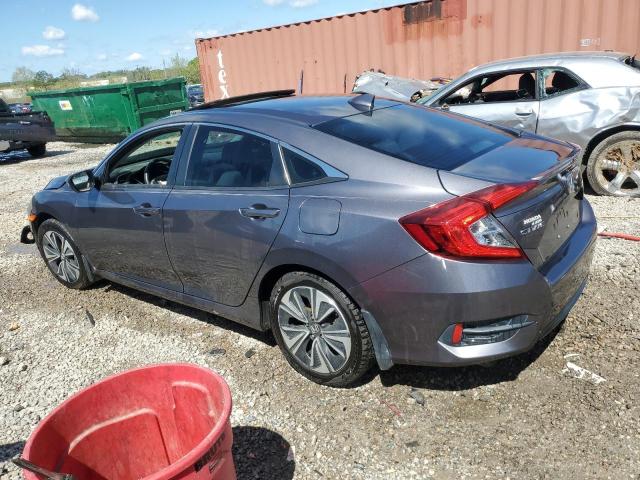 19XFC1F37JE000594 - 2018 HONDA CIVIC EX GRAY photo 2