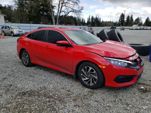 2HGFC2F78GH546506 - 2016 HONDA CIVIC EX RED photo 4