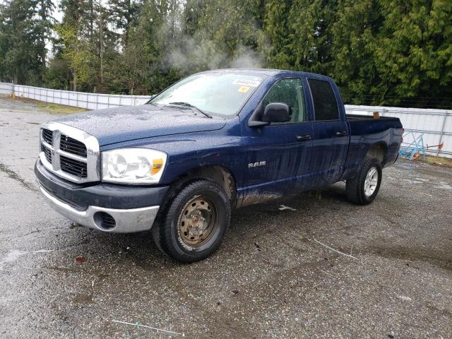 1D7HU18N88J148289 - 2008 DODGE RAM 1500 ST BLUE photo 1