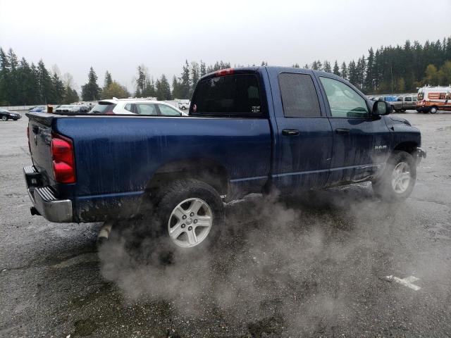 1D7HU18N88J148289 - 2008 DODGE RAM 1500 ST BLUE photo 3