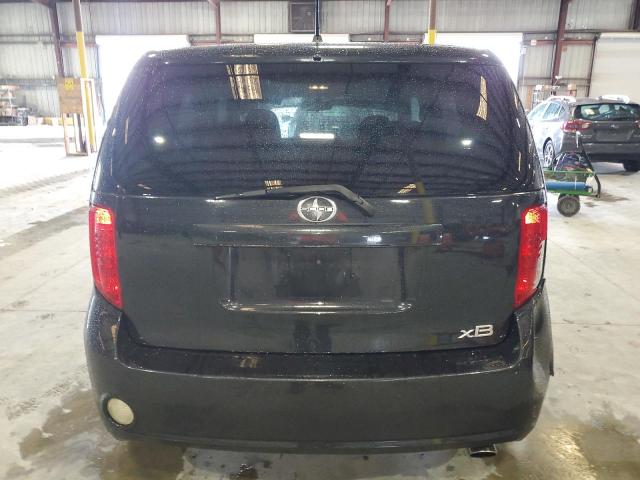 JTLKE50E181001428 - 2008 TOYOTA SCION XB BLACK photo 6