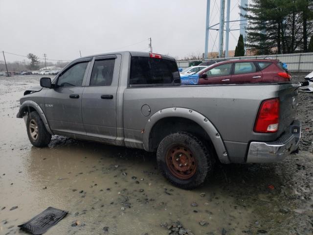 1D7RV1GT3AS158875 - 2010 DODGE RAM 1500 GRAY photo 2