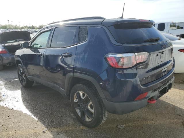 3C4NJDDB8JT238737 - 2018 JEEP COMPASS TRAILHAWK BLUE photo 2