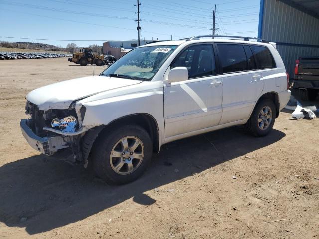 JTEEP21A370188085 - 2007 TOYOTA HIGHLANDER SPORT WHITE photo 1