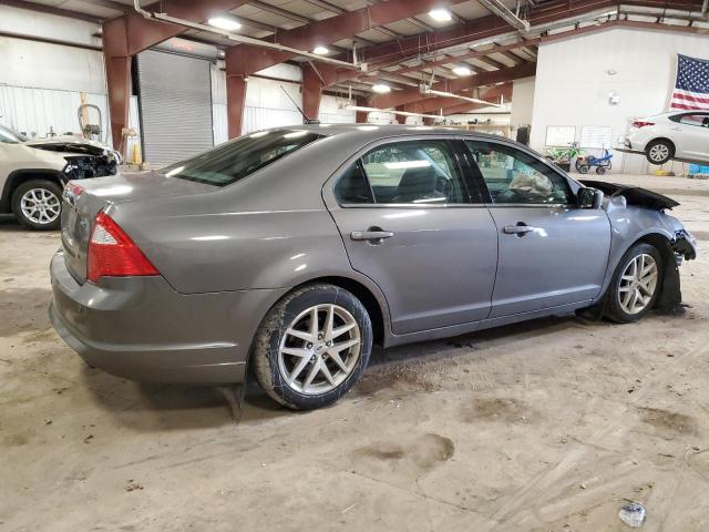 3FAHP0JA4BR175611 - 2011 FORD FUSION SEL GRAY photo 3