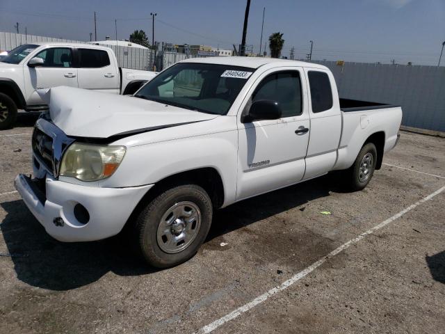 5TETX22N45Z048038 - 2005 TOYOTA TACOMA ACCESS CAB თეთრი ფოტო 1