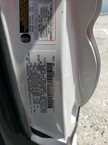 5TETX22N45Z048038 - 2005 TOYOTA TACOMA ACCESS CAB თეთრი ფოტო 12