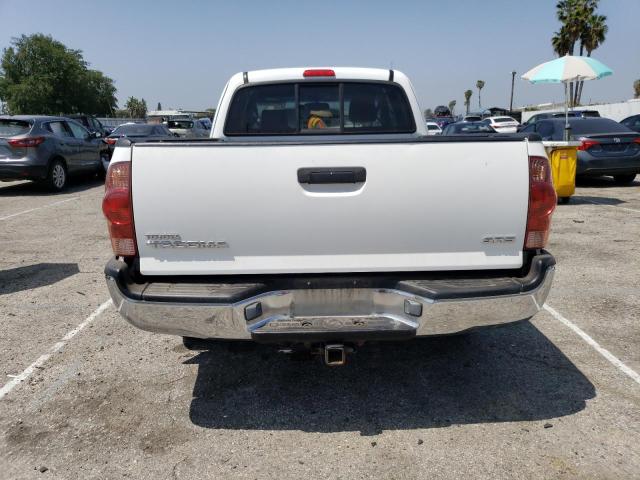 5TETX22N45Z048038 - 2005 TOYOTA TACOMA ACCESS CAB თეთრი ფოტო 6