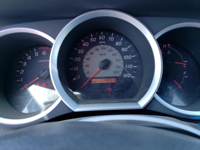 5TETX22N45Z048038 - 2005 TOYOTA TACOMA ACCESS CAB თეთრი ფოტო 9