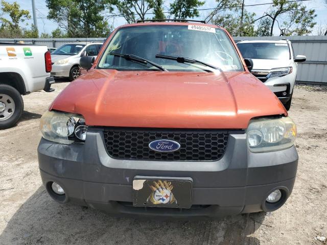 1FMYU93157KA65565 - 2007 FORD ESCAPE XLT ORANGE photo 5