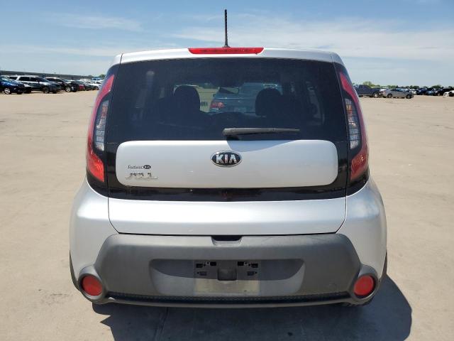 KNDJN2A21E7721475 - 2014 KIA SOUL SILVER photo 6