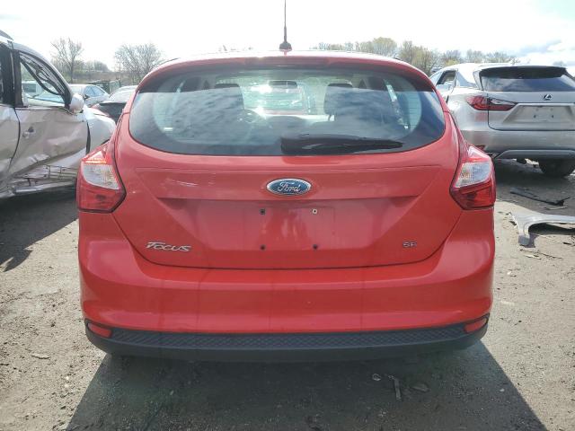 1FAHP3K24CL123484 - 2012 FORD FOCUS SE RED photo 6