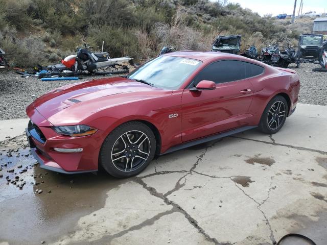 1FA6P8CF1J5163657 - 2018 FORD MUSTANG GT RED photo 1