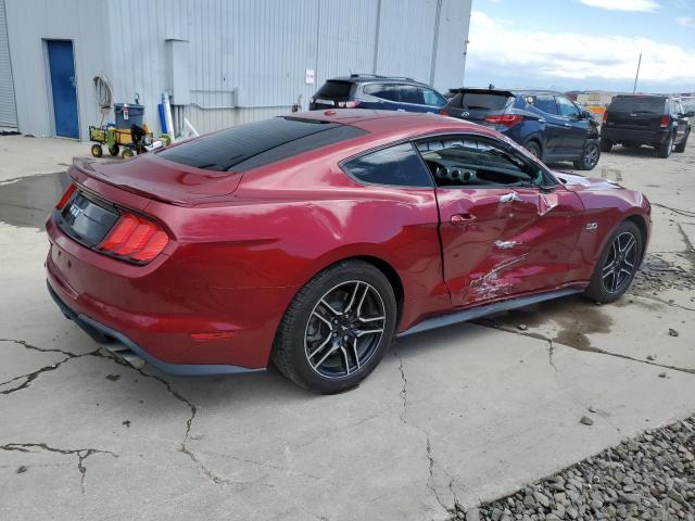 1FA6P8CF1J5163657 - 2018 FORD MUSTANG GT RED photo 3