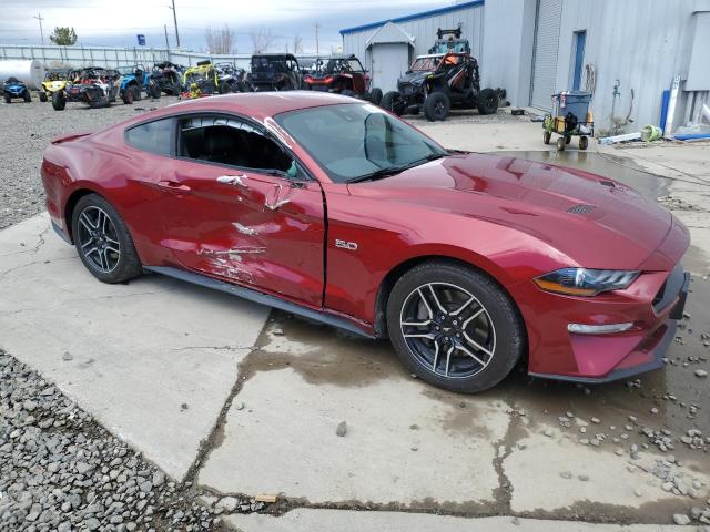 1FA6P8CF1J5163657 - 2018 FORD MUSTANG GT RED photo 4