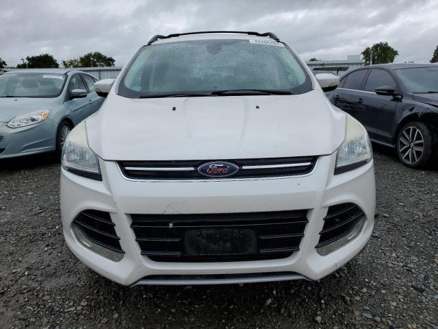 1FMCU0H96DUD86535 - 2013 FORD ESCAPE SEL WHITE photo 5