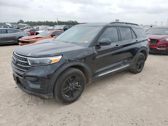 1FMSK7DH4NGB88379 - 2022 FORD EXPLORER XLT BLACK photo 1