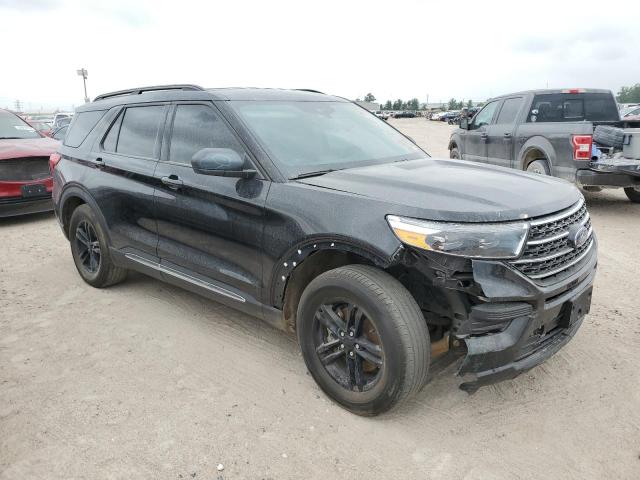 1FMSK7DH4NGB88379 - 2022 FORD EXPLORER XLT BLACK photo 4