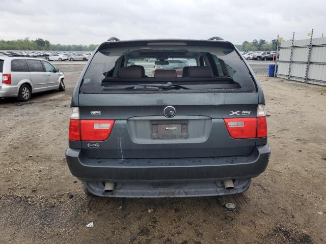 5UXFA13525LU48989 - 2005 BMW X5 3.0I CHARCOAL photo 6