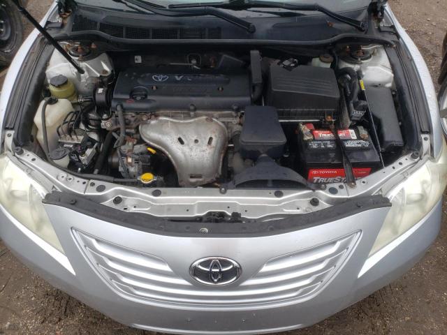 4T1BE46K87U137485 - 2007 TOYOTA CAMRY CE SILVER photo 11