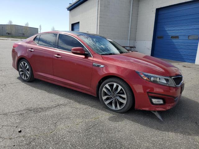 5XXGR4A65FG512052 - 2015 KIA OPTIMA SX RED photo 4