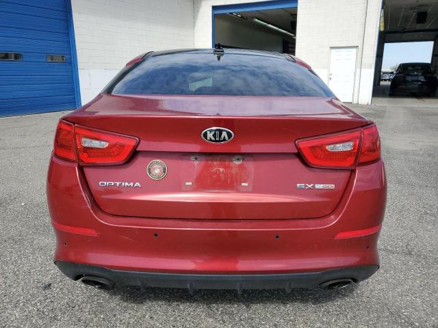 5XXGR4A65FG512052 - 2015 KIA OPTIMA SX RED photo 6