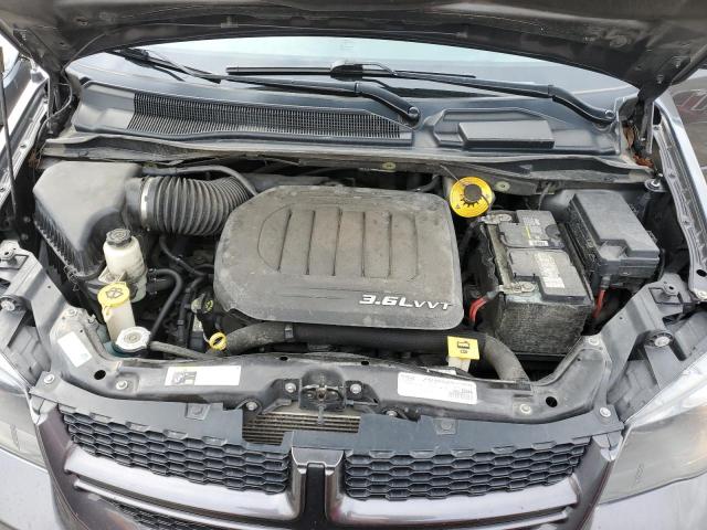 2C4RDGEG7GR319437 - 2016 DODGE GRAND CARA R/T GRAY photo 12