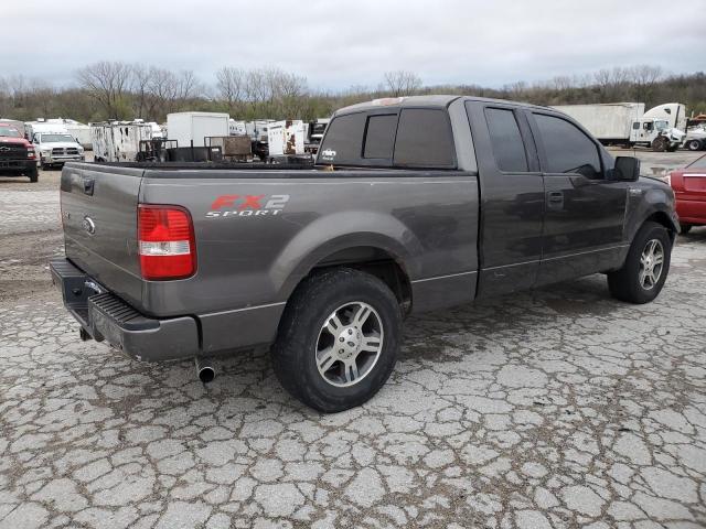 1FTPX12V58KB31255 - 2008 FORD F150 GRAY photo 3