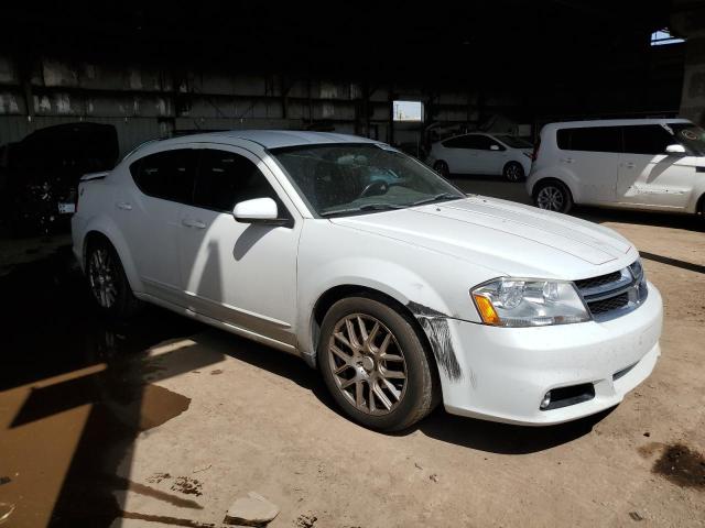 1C3CDZCBXDN608608 - 2013 DODGE AVENGER SE SXT WHITE photo 4