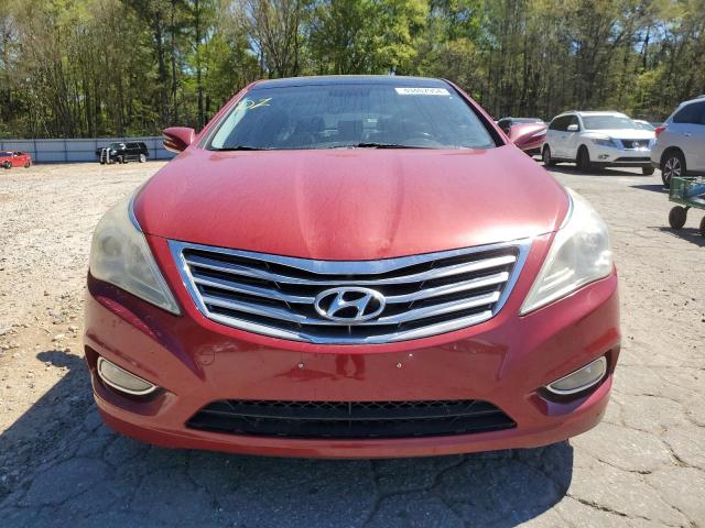 KMHFH4JG2DA259655 - 2013 HYUNDAI AZERA GLS RED photo 5