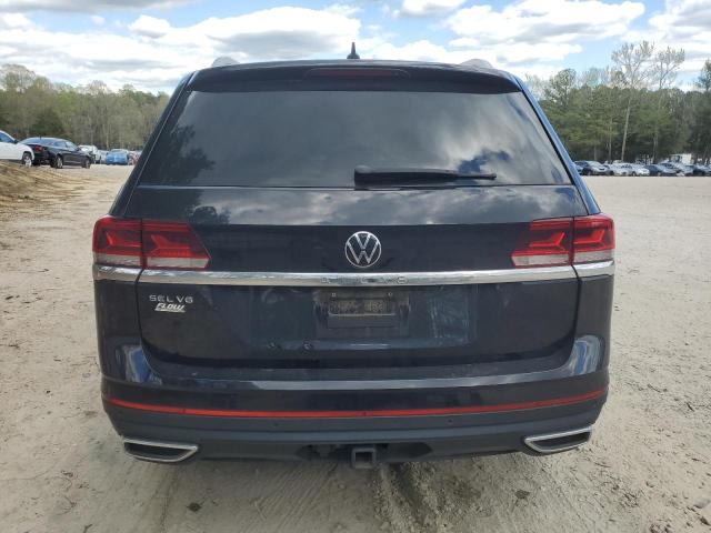 1V2ER2CAXMC551325 - 2021 VOLKSWAGEN ATLAS SEL BLACK photo 6