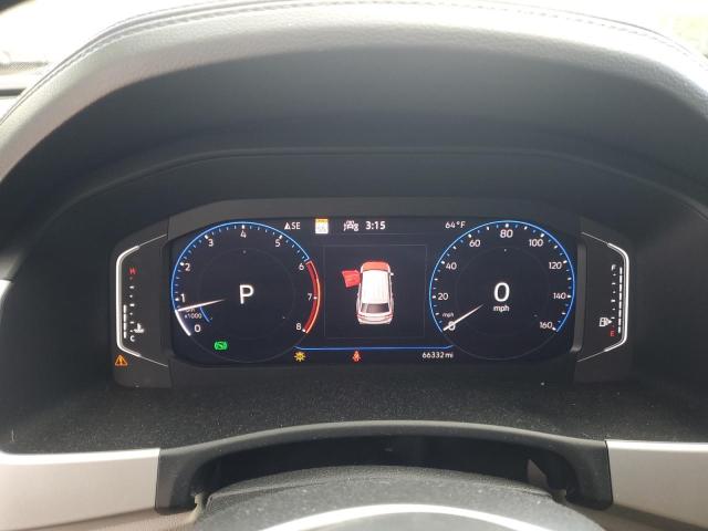 1V2ER2CAXMC551325 - 2021 VOLKSWAGEN ATLAS SEL BLACK photo 9