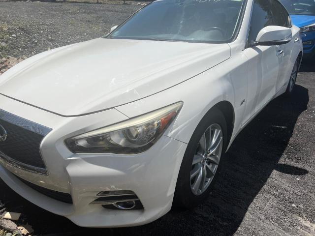 JN1EV7AP7HM740650 - 2017 INFINITI Q50 PREMIUM WHITE photo 2