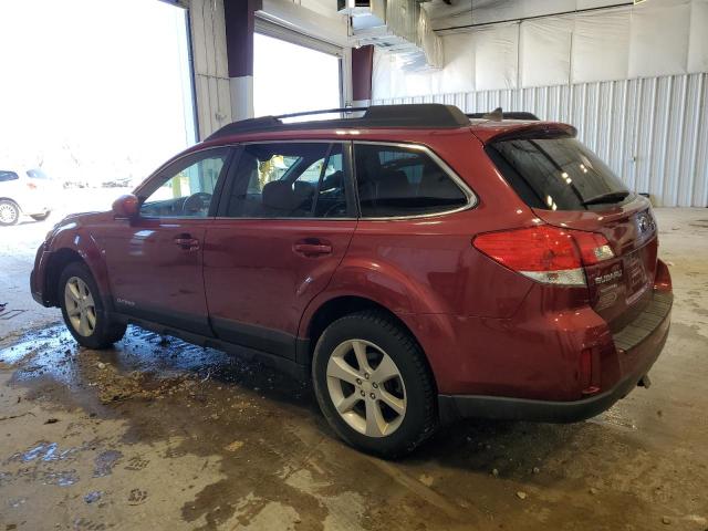 4S4BRCPC4D3209306 - 2013 SUBARU OUTBACK 2.5I LIMITED MAROON photo 2