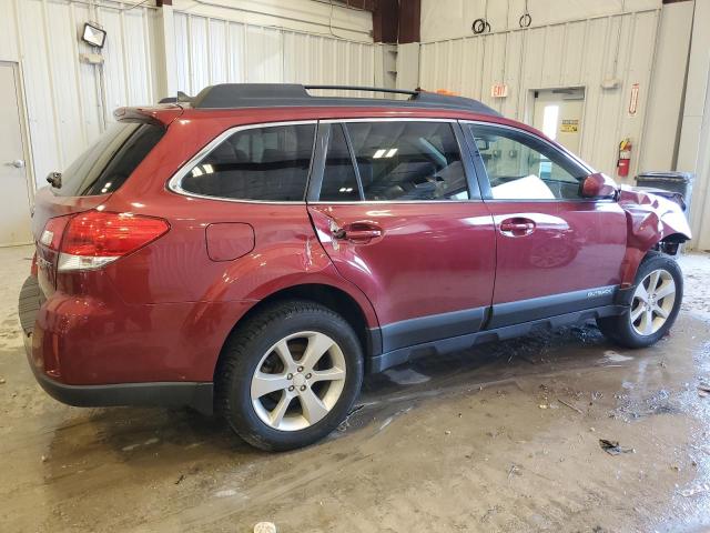 4S4BRCPC4D3209306 - 2013 SUBARU OUTBACK 2.5I LIMITED MAROON photo 3