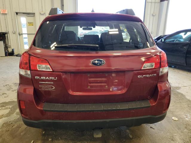 4S4BRCPC4D3209306 - 2013 SUBARU OUTBACK 2.5I LIMITED MAROON photo 6