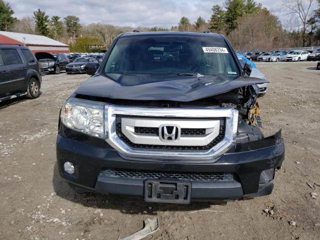 5FNYF4H59BB064616 - 2011 HONDA PILOT EXL BLACK photo 5