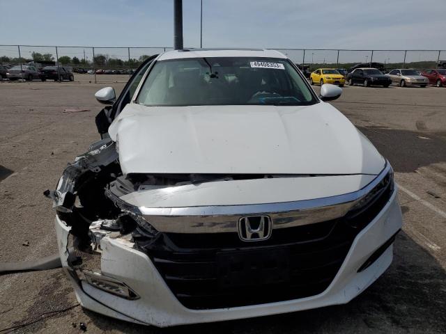 1HGCV2F99KA005194 - 2019 HONDA ACCORD TOURING WHITE photo 5