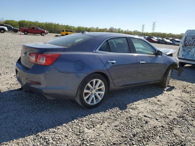 1G11H5SLXEF133590 - 2014 CHEVROLET MALIBU LTZ BLUE photo 3