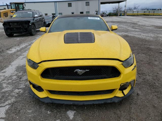 1FA6P8CF9F5367212 - 2015 FORD MUSTANG GT YELLOW photo 5