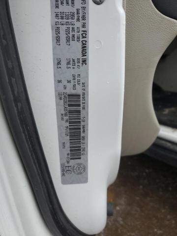 2C4RDGBG2JR357086 - 2018 DODGE GRAND CARA SE WHITE photo 14